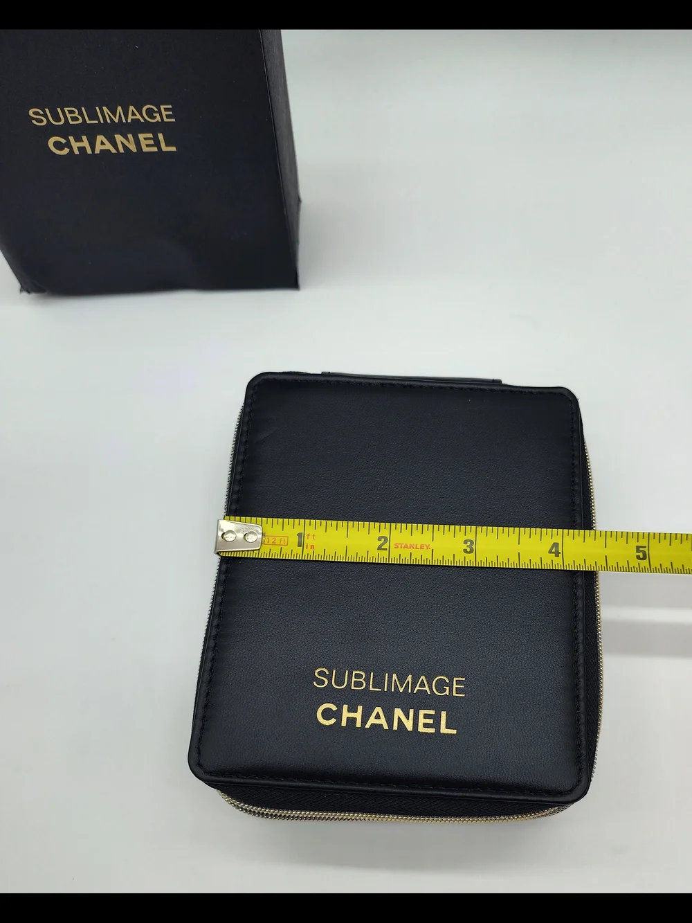 CHANEL SUBLIMAGE Black Vanity Case Jewelry Travel Organizer Beauty Case NIB NWT